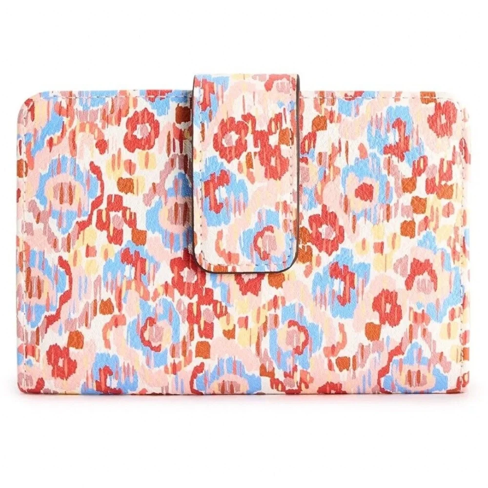 FLORAL INDEXER WALLET - Picture 1 of 7